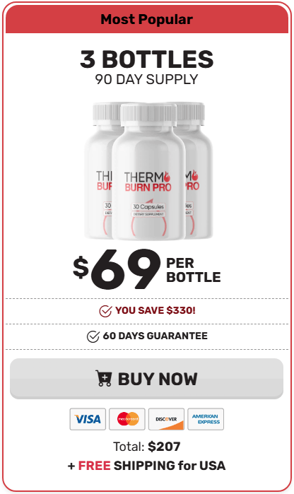 Buy Thermo Burn Pro 3 Bottle